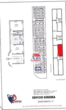 Imagem Apartamento com 1 dormitório à venda, 34 m² por R$ 182.000,00 - Vila Paulista - Cubatão/SP