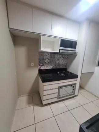 Imagem Descubra o seu novo lar no Costa Verde, um dos empreendimentos mais desejados de Gávea, Vespasiano! Este apartamento à venda oferece 45m² de área útil, distribuídos de forma inteligente em 2 dormit