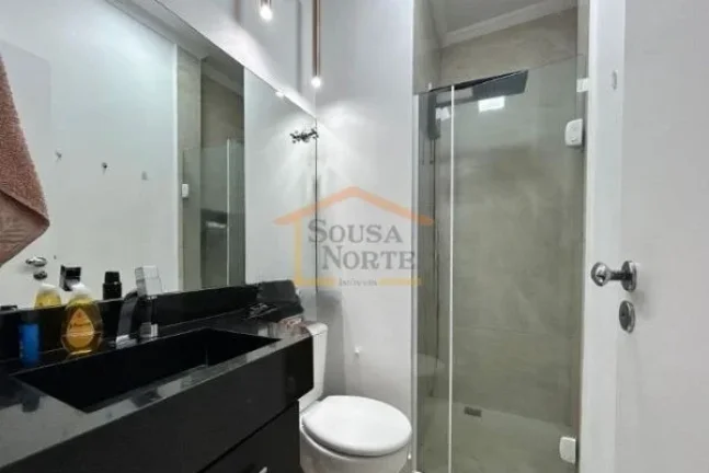 Imagem Casa em condomínio com 90 m². Possui 3 dormitórios, sendo 1 suíte, 3 banheiros, sendo 2 lavabos,...
