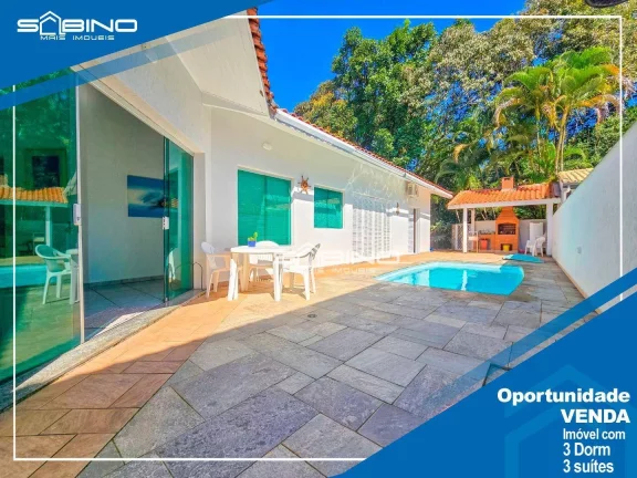 Imagem Casa à venda, com 3 dormitórios 3 suítes, 169m², vagas - Riviera de São Lourenço - Bertioga/SP
