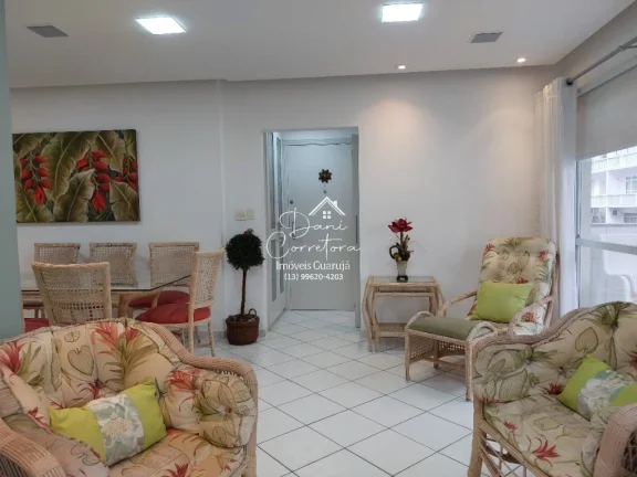 Imagem Oportunidade Única! Apartamento à venda em Guarujá-SP, Pitangueiras. 3 quartos, 1 suíte, 2 salas, 3 banheiros, 2 vagas e 100m².