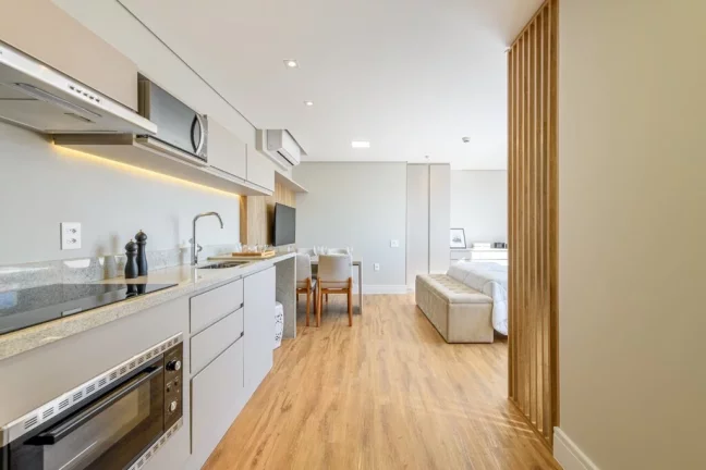 Imagem Studio à venda em Porto Alegre, Petrópolis, com 1 quarto, 42,82m2