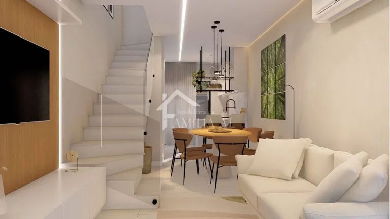 Imagem Geminado Jardim Iririú para 2027 com 2 Suítes MCMV