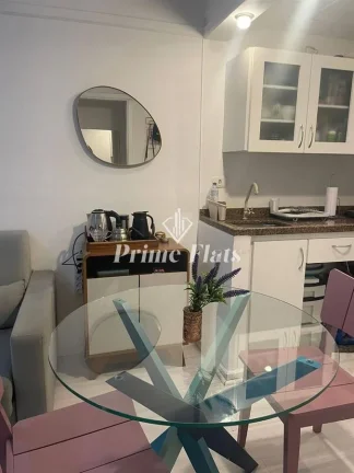 Imagem Flat disponível para locação no Ninety Hotel, com 33m², 1 dormitório e 1 vaga