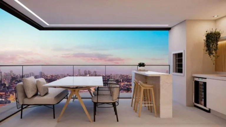 Imagem Apartamento novo no Cabral 131 m2 - 3 dormitórios - Fifty.