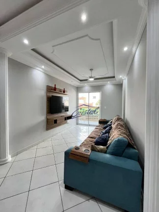 Imagem Apartamento com 2 dormitórios à venda, 87 m² por R$ 550.000,00 - Tupi - Praia Grande/SP