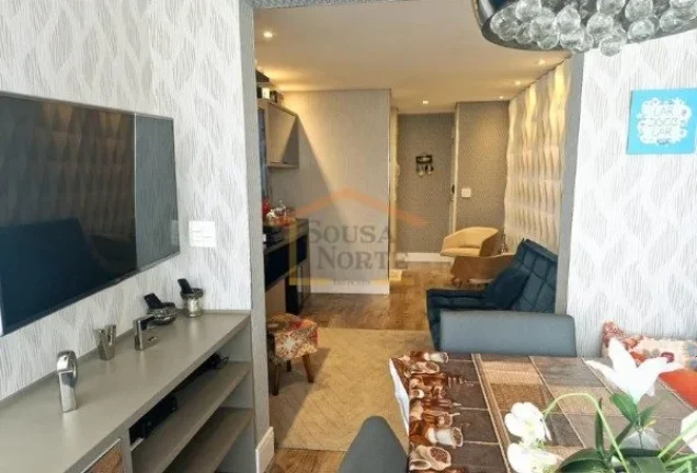 Imagem Apartamento de 3 dormitórios, 1 suíte, 1 dormitório transformado em escritório e armários embut...