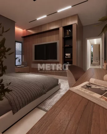 Imagem Casa em condomínio fechado, com três suítes espaçosas, você e sua família terão