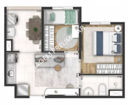 Imagem APARTAMENTO RESIDENCIAL em São Paulo - SP, Vila Prudente