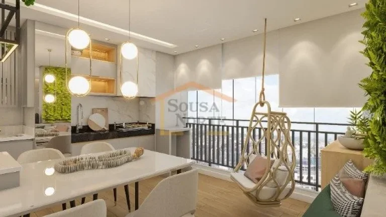 Imagem Apartamento com 2 dormitórios sendo 1 suíte.
O segundo dormitório foi retirado para ampliação d...