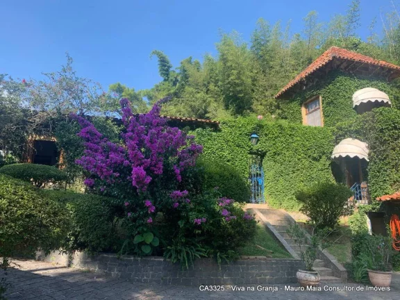 Imagem Casa térrea estilo fazenda, avarandada-Chácara Santa Lúcia - Carapicuíba/SP