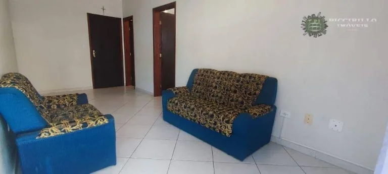 Imagem Apartamento com 1 dormitório à venda, 51 m² por R$ 335.000 - Aviação - Praia Grande/SP