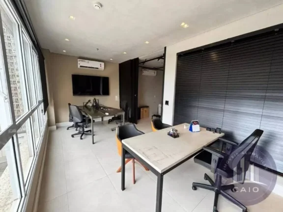 Imagem Sala Mobiliada para alugar, 60m² por R$ 7.500,00/mês - Alphaville/SP