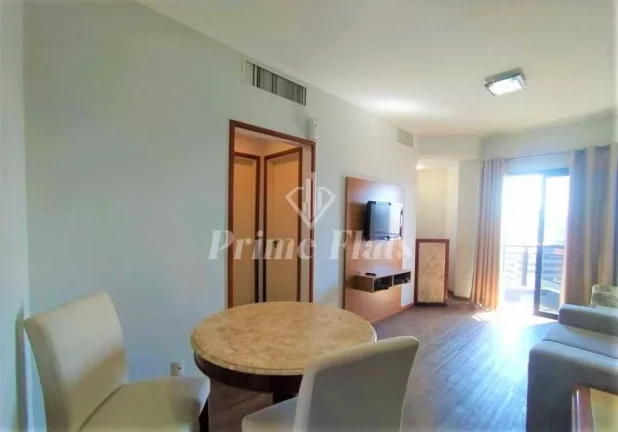 Imagem Flat disponível para locação no Hotel Massis, com 50m², 1 dormitório e 1 vaga de garagem