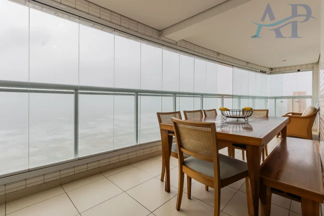 Imagem Apartamento no Boqueirão em Praia Grande Frente Mar