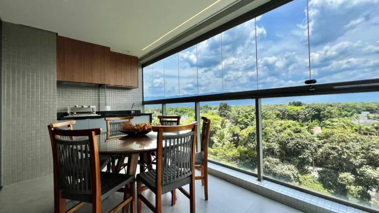 Imagem Apartamento à venda na Riviera de São Lourenço no Módulo 07: 4 quartos, 3 suítes, vista para serra e área de lazer completa!