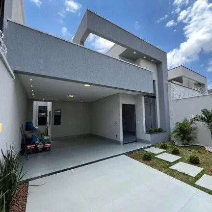 Casa 3/4 C Suite No Setor Serra Dourada 3 Com Lazer Completo