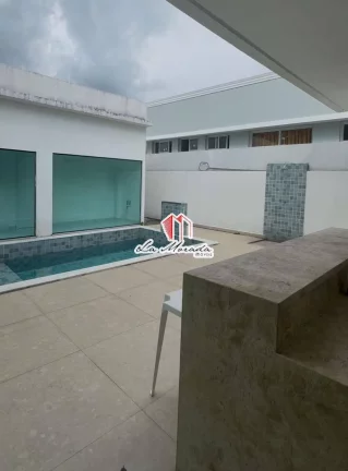 Imagem Alphaville Manaus 2 - Ponta Negra, 278M2, 4 Suítes, piscina, Térrea