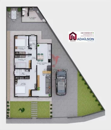 Imagem Casa unifamiliar com Edícula Maravilhosa