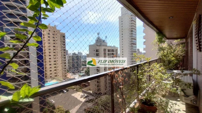 Imagem Lindo apartamento para venda com 235 m² com 4 quartos, 3 garagens no miolo Cambuí - Campinas - SP