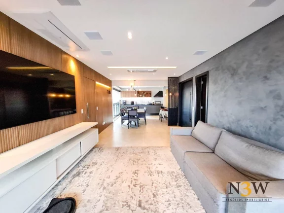 Imagem Apartamento totalmente mobiliado à venda na Vila Leopoldina São Paulo SP com 3 dormitórios, 2 suítes, 3 vagas de garagem e 153m² no Cond. Le Havre.