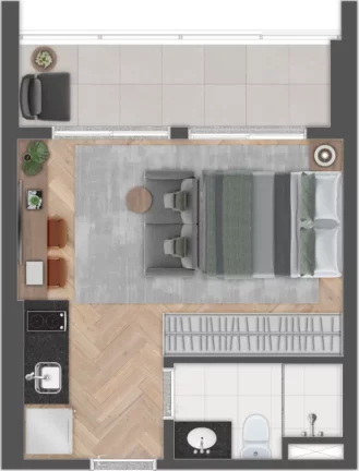 Imagem Apartamento em Brooklin Paulista - São Paulo SP