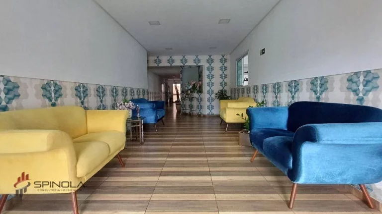 Imagem Apartamento com 2 dormitórios à venda, 77 m² por R$ 550.000,00 - Vila Caiçara - Praia Grande/SP