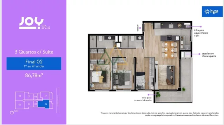Imagem RESIDENCIAL JOY CITY HABITAT