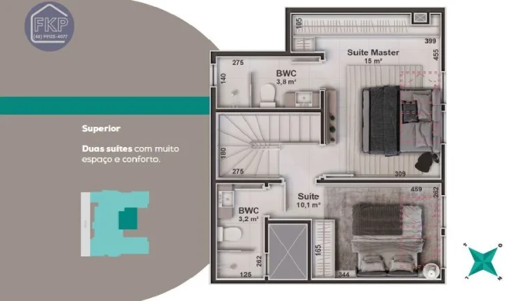 Imagem Apartamento 2 dormitórios!