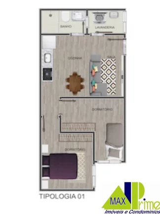 Imagem APARTAMENTO 02 DORMITÓRIOS