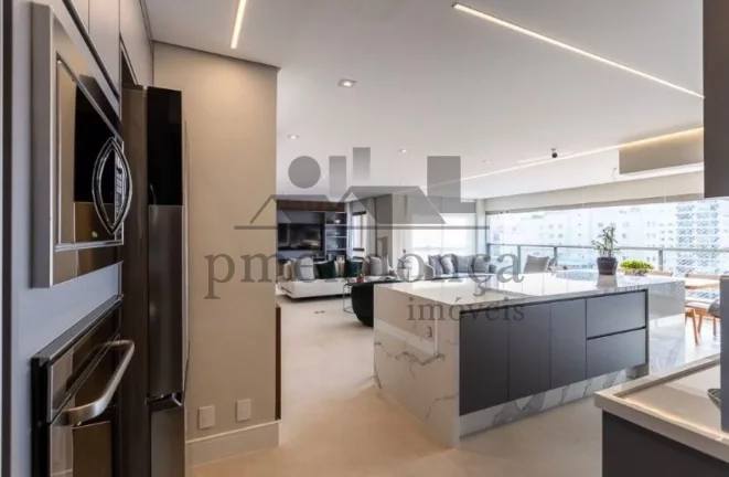 Imagem Apartamento mobiliado em Perdizes com 158m², 3 suítes e 2 vagas R$ 3.350.000