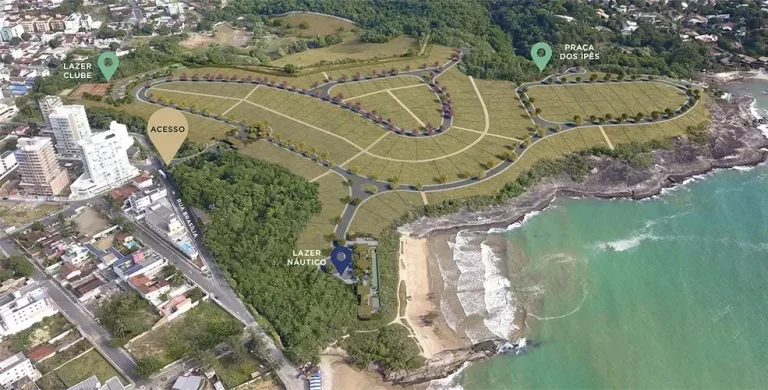 Imagem Terreno, 400 mts2, Area de Lazer, Vista Mar, Praia do Morro, Guarapari - ES