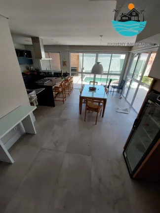 Imagem Casas para Alugar Temporada Juquehy - (Canto direito) pertinho da praia, 5 suítes, piscina aquecida, sauna, máx. 12 pessoas | Juquehy Imobiliária