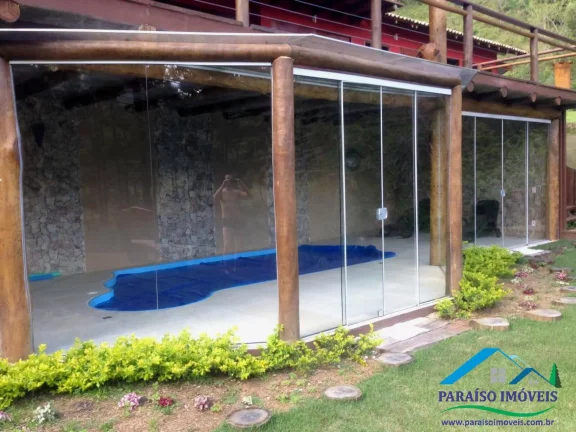 Imagem Casa Maravilhosa Estilo Oriental Rústico próximo Cachoeira do Simão