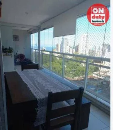 Imagem Apartamento com 3 dormitórios à venda, 132 m² por R$ 1.270.000,00 - Marapé - Santos/SP