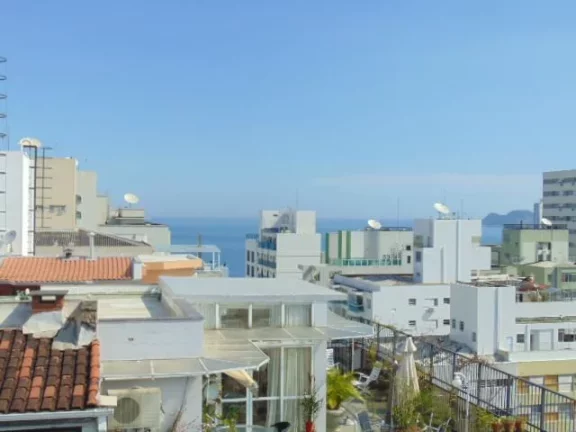 Imagem PITANGUEIRAS - MARAVILHOSA COBERTURA , 01 QUADRA DA PRAIA , 250 M² ÚTEIS , 03 VAGAS DE GARAGEM.