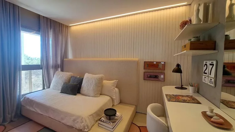 Imagem Apartamento- 3 quartos- 121m2- Vista piscina- Golf Olímpico