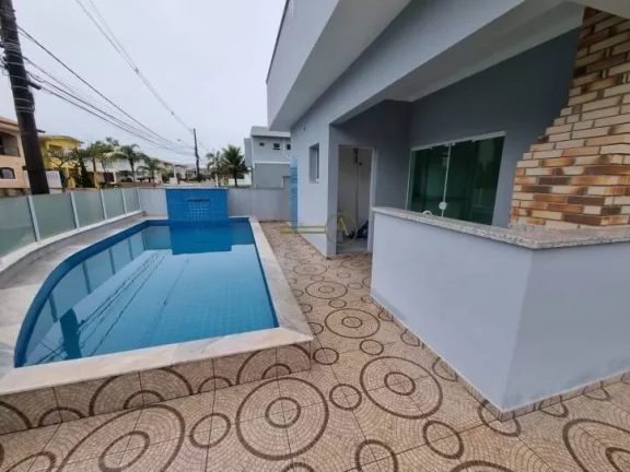 Imagem Casa térrea à venda nova Condomínio Três Marias Piscina com cascata