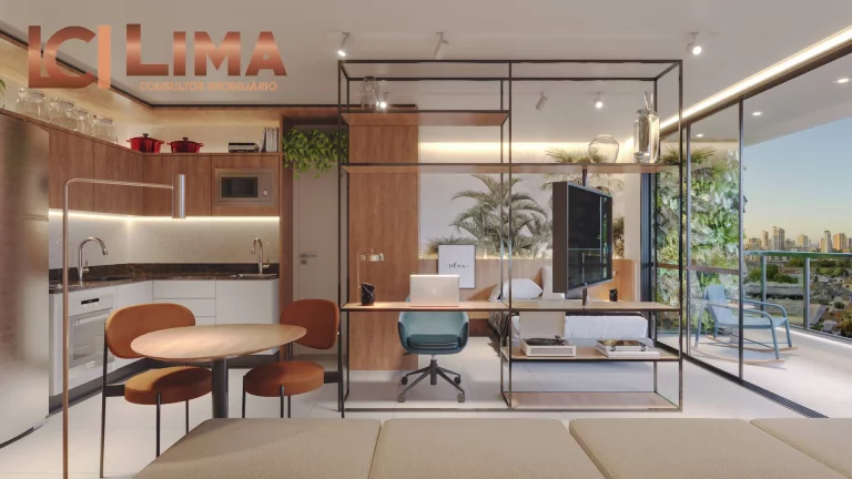 Imagem Apartamento com 1 Quarto à Venda, 40 m² em Aldeota - Fortaleza
