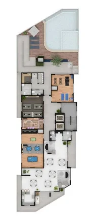 Imagem APARTAMENTO COM 79 m² - MIRIM - PRAIA GRANDE SP