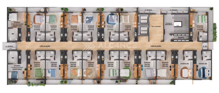 Imagem Studio - 31,64 m² - Cabo Branco, João Pessoa/PB