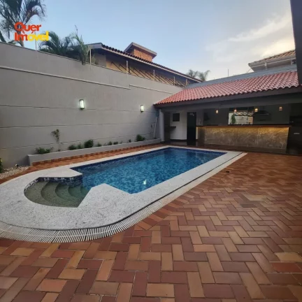 Imagem Sobrado de Luxo à Venda em City Ribeirão, Ribeirão Preto-SP 3 Quartos, 3 Suítes, 370m² 4 Vagas de Garagem