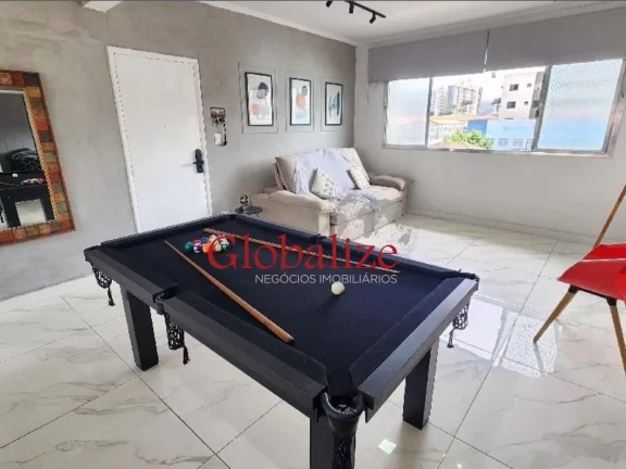 Imagem Locação no Gonzaga Apartamento 2 dormitórios Modernizado e Mobiliado por Apenas R$ 3.200 o Pacote!