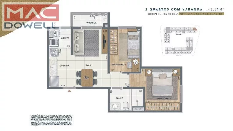 Imagem Aptos de 1 e 2 Quartos - Caminhos da Guanabara - Centro - Niterói/RJ