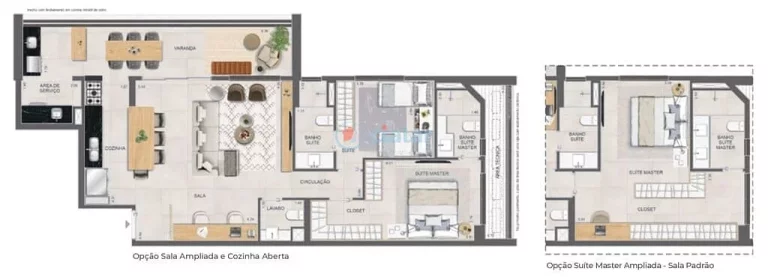 Imagem Cobertura Duplex à venda 3 Quartos 3 Suites 2 Vagas 238.07M Botafogo Rio de Janeiro - RJ | Nurban - Residencial