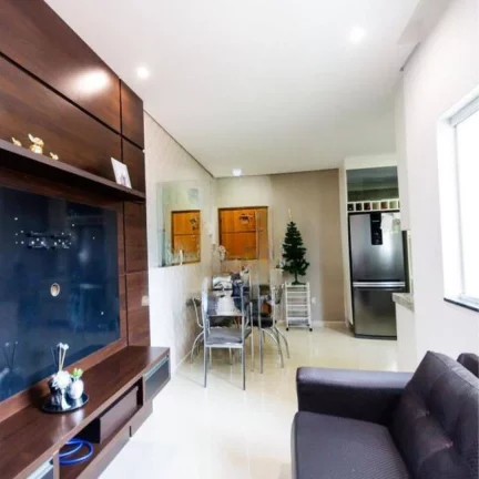 Imagem Cobertura com 2 dormitórios, 109 m² - venda por R$ 690.000 ou aluguel por R$ 3.400/mês - Vila Camilópolis - Santo André/SP