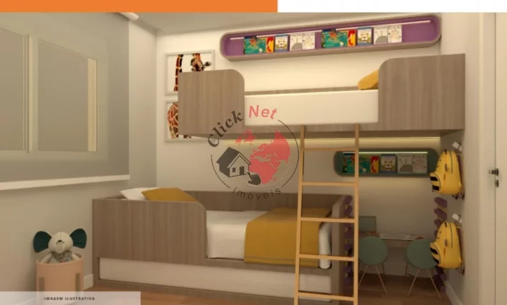 Imagem Apartamento com 2 dormitórios à Venda na Vila Alzira em Santo André