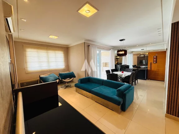 Imagem Apartamento vista ao mar no coração da Pompéia – 167m², 3 Suítes, Varanda Gourmet e 3 Vagas de Garagem