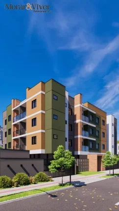 Imagem Apartamento para Venda em São José dos Pinhais, Parque da Fonte, 2 dormitórios, 1 suíte, 2 banheiros, 1 vaga