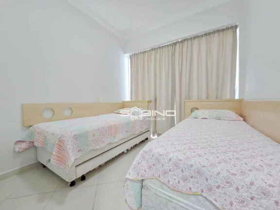 Imagem Apartamento Pé na areia à Venda no Edifício Blue Waves, com 3 dormitórios 1 suíte 87m² - Riviera de São Lourenço - Bertioga SP